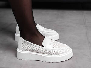 Броги женские Fashion Charlie 3587 37 размер 24 см Белый