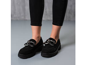 Броги женские Fashion Saint 3762 37 размер 23,5 см Черный
