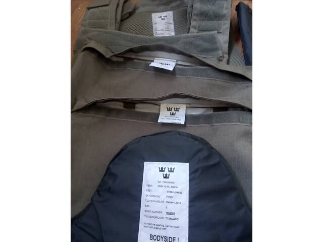 Бронежилет кевлар без плит Швеция б/у - Фото 5