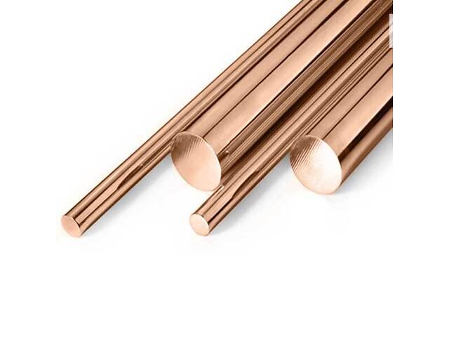 Бронзовий круг 30 мм БрАЖ, БрБ2, БрКМц, БрОФ, БрАМц9-4, БрАЖМц9-4. - Фото 1