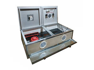 Брудер ясли для цыплят Наседка БР-100 для 100 суточных цыплят с подсветкой и лотком для помета