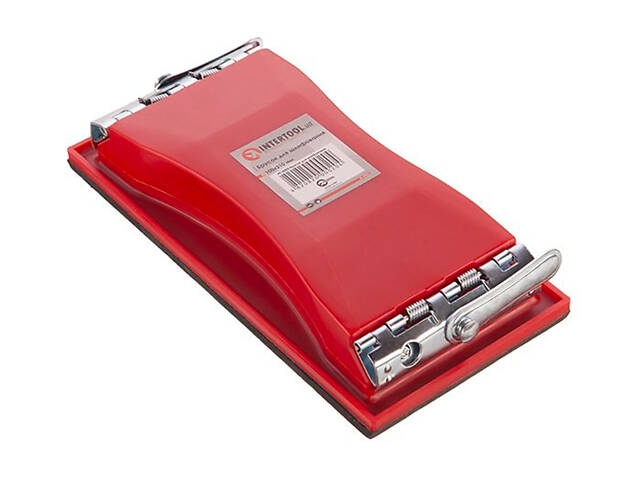 Брусок для шлифования Intertool 100 х 210 мм (HT-0002) - Фото 1