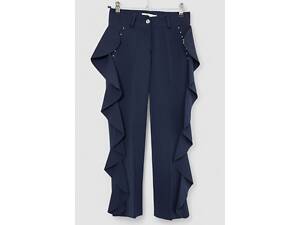 Брюки детские нарядные, цвет синий, 247R3824