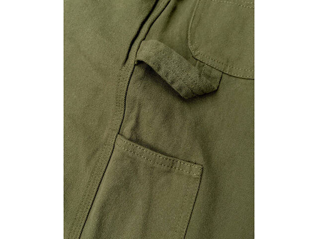 Брюки No Brand B11 Washed Duck Work Dungaree Moss M - Фото 4