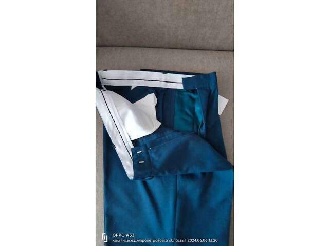 Брюки из полушерстяной ткани - Фото 3