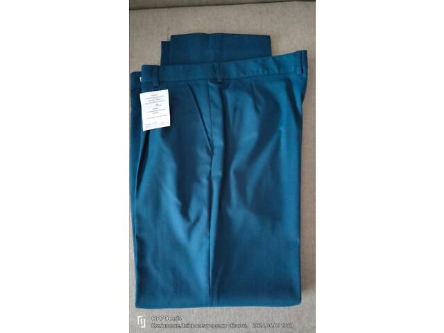 Брюки из полушерстяной ткани - Фото 1