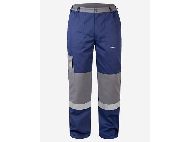 Брюки антистатические INSIGHT ANTISTAT темно-синие/cерые, L H4 - Фото 1