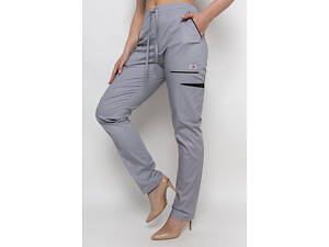 Брюки жіночі Емелі стрейч димчатий розмір 54 - Спецодяг для кухарів та медиків