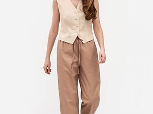 Брюки Lesia Цветі 04 Капучино 42 (15332000042)