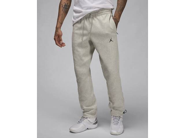 Штани чоловічі Nike Dri-Fit Sport Hoop Fleece L Бежеві (FV8604-050) - Фото 1