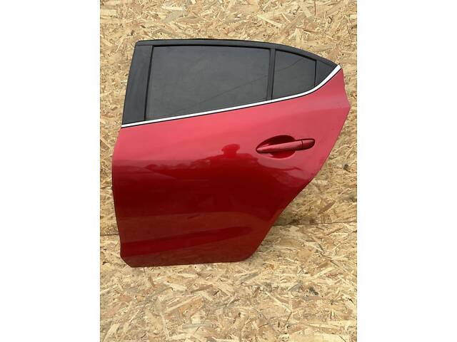 Бу Дверь задняя левая голая Mazda 3 BM BN 2012 - 2018 red (Вживана задня ліва дверь) - Фото 3