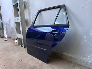 Бу Дверь задняя левая голая Mazda 6 GG 2002 - 2007 Blue универсал (Вживана задня ліва дверь)