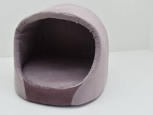 Будка для котів і собак Меджик фіолетова №2-420х370х370