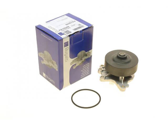 BUGATTI PA10048 Водяной насос Toyota Avensis/Corolla/Matrix 1.4-1.8/VVT-i/1.4-1.6 16V/1.8 4WD 00-14 (R/B) (6 лоп) - Фото 1