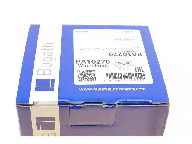 BUGATTI PA10270 Водяной насос Ford C-Max II/Focus III/Mondeo V/Kuga II/S-max 1.5 EcoBoost 14- - Фото 9