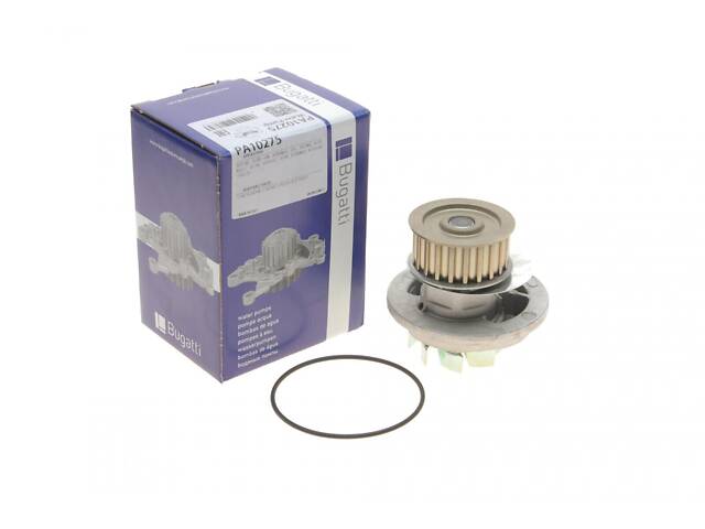 BUGATTI PA10275 Помпа води Opel Astra F/Vectra A 1.7D/TD 88-00/Kadett E/Ascona C 1.6D/1.7D 86-91 - Фото 1