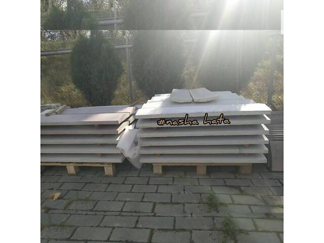 Бетонні та мраморні дашки на паркан,ковпак на стовб,парапети - Фото 9