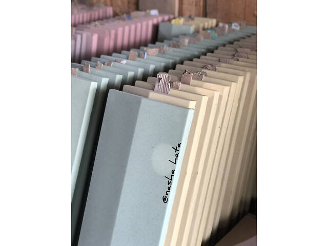 Бетонні та мраморні дашки на паркан,ковпак на стовб,парапети - Фото 11