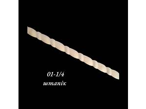 Дерев’яний декоративний штапік “Косичка” фігурний