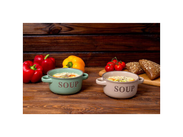 Бульйонниця Limited Edition Style 600 мл Коричнева (JH5233-2) - Фото 3