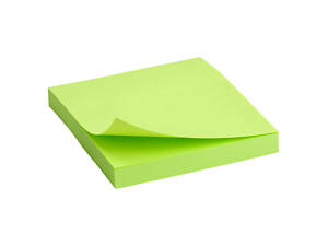 Папір для нотаток Axent 75x75мм, 100 аркушів зелений (D3414-12)
