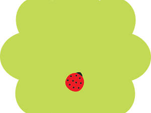 Папір для нотаток Axent з клейким шаром Flower 70х70мм, 50 аркушів (2444-05-A)