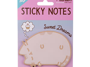 Папір для нотаток з липким шаром фігурний YES Cute Pusheen 170424 40 аркушів