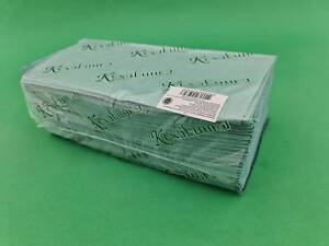 Бумажное листовые полотенце v-сложение зеленое(170листов) Кохавинка (1 пачка)