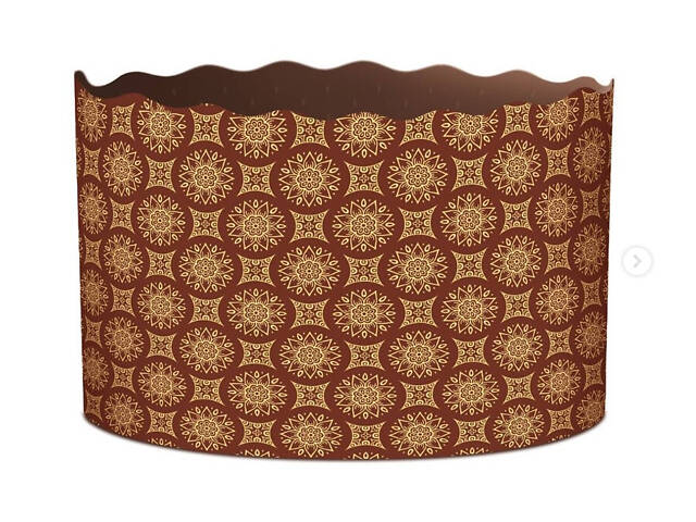 Паперові форми для Паски Ø130х85 мм. Ящик 300 шт. Крафінів, Панеттоне (на 500 г тіста) Стандарт - Фото 6