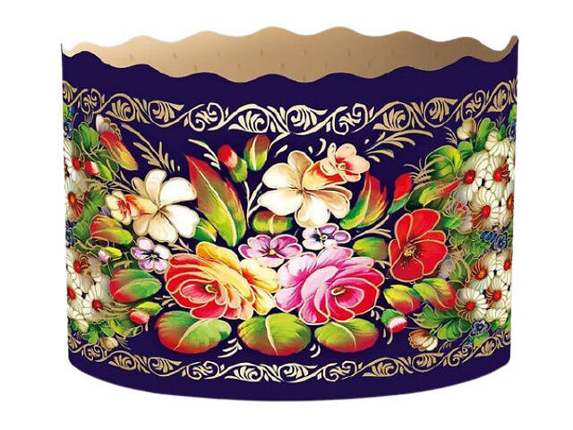 Паперові форми для Паски Ø134*95 мм. Ящик 300 шт. Крафінів, Панеттоне (на 700 г тіста) Жостово - Фото 5