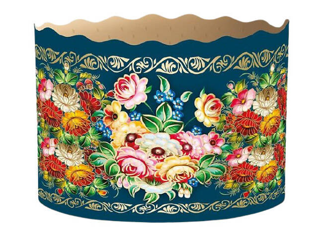 Паперові форми для Паски Ø180*115 мм. Ящик 300 шт. Крафінів, Панеттоне (на 1500 г тіста) Жостово - Фото 2