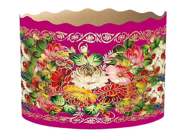 Паперові форми для Паски Ø180*115 мм. Ящик 300 шт. Крафінів, Панеттоне (на 1500 г тіста) Жостово - Фото 6