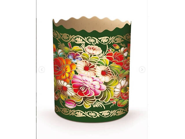 Паперові форми для Паски Ø70х85 мм. Ящик 300 шт. Крафінів, Панеттоне (на 150 г тіста) Жостово - Фото 8