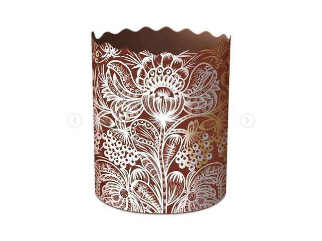 Паперові форми для Паски Ø70х85 мм. Ящик 300 шт. Крафінів, Панеттоне (на 150 г тіста) Жар Птиця - Фото 3