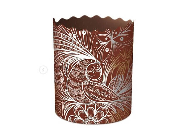 Паперові форми для Паски Ø70х85 мм. Ящик 300 шт. Крафінів, Панеттоне (на 150 г тіста) Жар Птиця - Фото 7