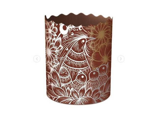 Паперові форми для Паски Ø70х85 мм. Ящик 300 шт. Крафінів, Панеттоне (на 150 г тіста) Жар Птиця - Фото 8