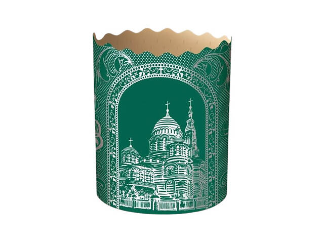 Паперові форми для Паски Ø70х85 мм. Ящик 300 шт. Крафінів, Панеттоне (на 150 г тіста) Купола - Фото 3