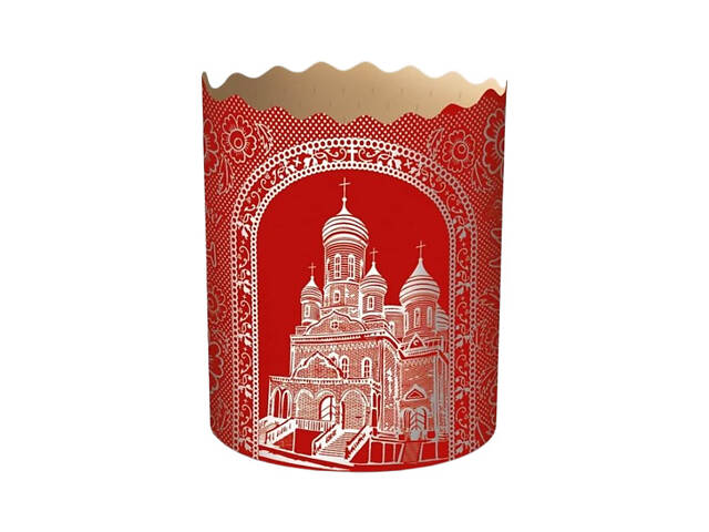 Паперові форми для Паски Ø70х85 мм. Ящик 300 шт. Крафінів, Панеттоне (на 150 г тіста) Купола - Фото 5