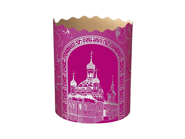 Паперові форми для Паски Ø70х85 мм. Ящик 300 шт. Крафінів, Панеттоне (на 150 г тіста) Купола - Фото 6