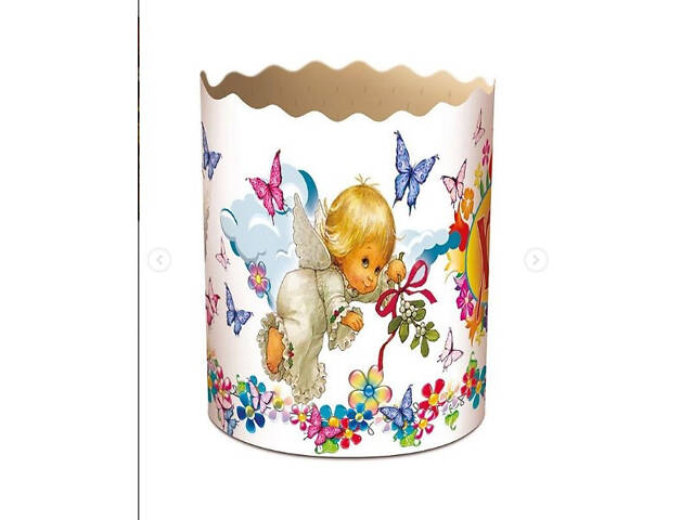 Паперові форми для Паски Ø70х85 мм. Ящик 300 шт. Крафінів, Панеттоне (на 150 г тіста) Асорті - Фото 6