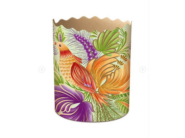 Паперові форми для Паски Ø70х85 мм. Ящик 300 шт. Крафінів, Панеттоне (на 150 г тіста) Петриківка - Фото 6