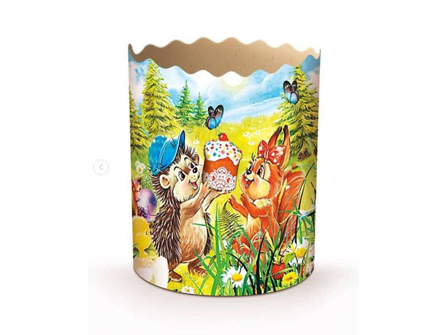 Паперові форми для Паски Ø70х85 мм. Ящик 300 шт. Крафінів, Панеттоне (на 150 г тіста) Дитячі - Фото 2