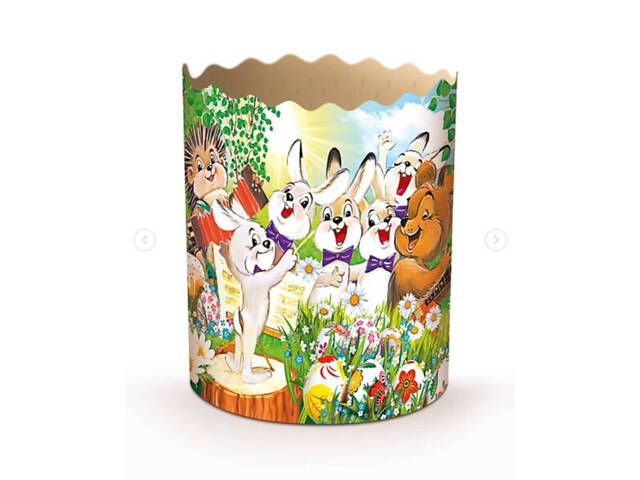 Паперові форми для Паски Ø70х85 мм. Ящик 300 шт. Крафінів, Панеттоне (на 150 г тіста) Дитячі - Фото 4