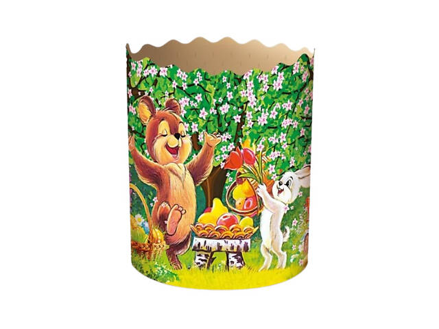 Паперові форми для Паски Ø70х85 мм. Ящик 300 шт. Крафінів, Панеттоне (на 150 г тіста) Дитячі - Фото 7