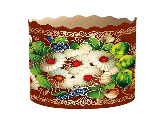 Паперові форми для Паски Ø110х85 мм. Ящик 300 шт. Крафінів, Панеттоне (на 350 г тіста) Жостово - Фото 3