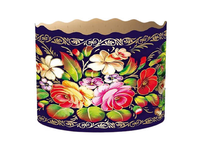 Паперові форми для Паски Ø110х85 мм. Ящик 300 шт. Крафінів, Панеттоне (на 350 г тіста) Жостово - Фото 4