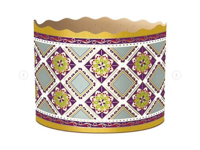 Паперові форми для Паски Ø110х85 мм. Ящик 300 шт. Крафінів, Панеттоне (на 350 г тіста) Традиційна - Фото 5