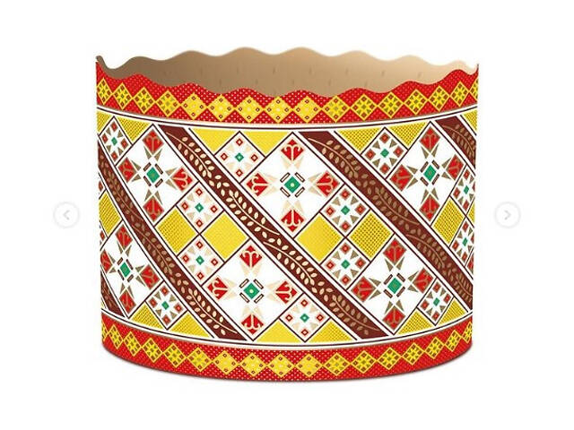 Паперові форми для Паски Ø110х85 мм. Ящик 300 шт. Крафінів, Панеттоне (на 350 г тіста) Традиційна - Фото 6