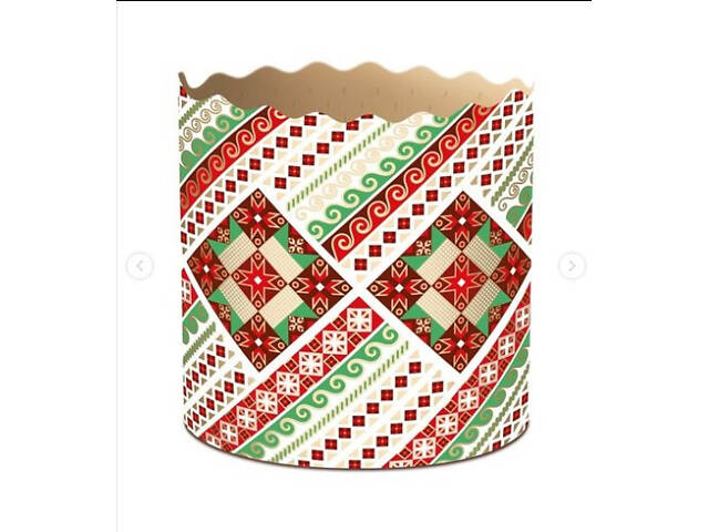 Паперові форми для Паски Ø90х85 мм. Ящик 300 шт. Крафінів, Панеттоне (на 250 г тіста) Традиційна - Фото 3