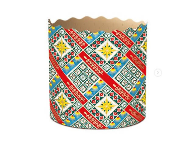 Паперові форми для Паски Ø90х85 мм. Ящик 300 шт. Крафінів, Панеттоне (на 250 г тіста) Традиційна - Фото 5